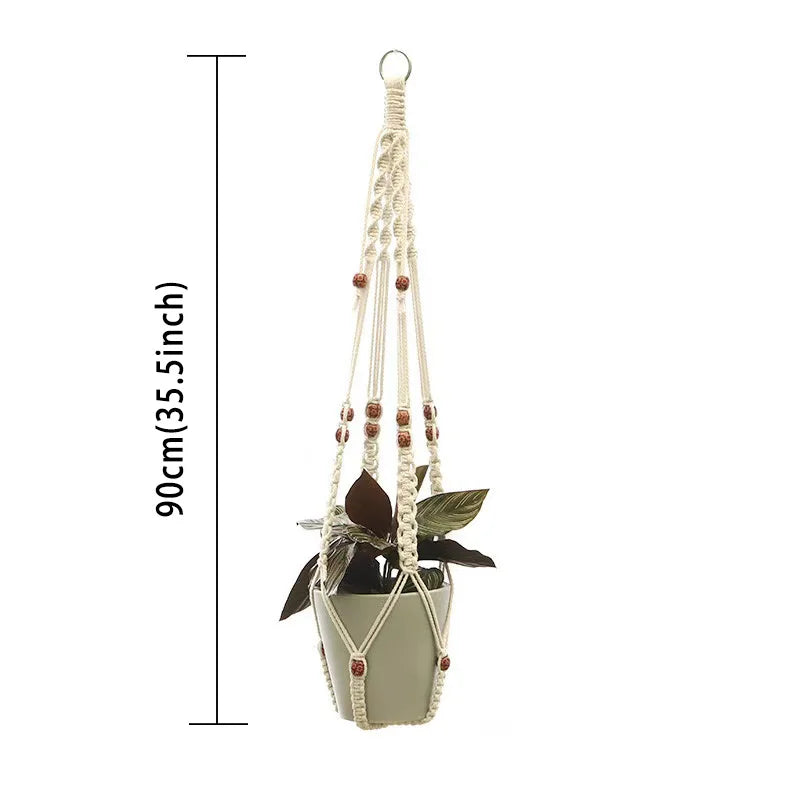 Macrame Hanging Flower Holder