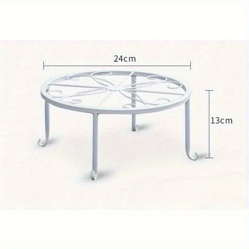 Modern Iron Plant Display Rack