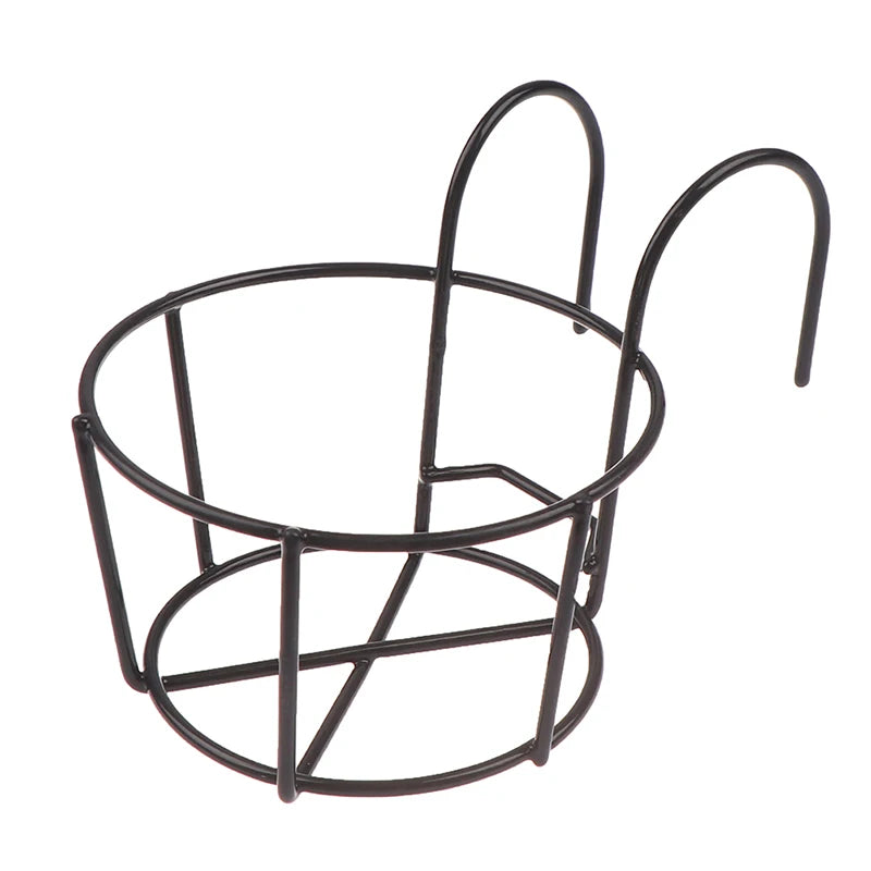 Hanging Iron Flower Pot Rack