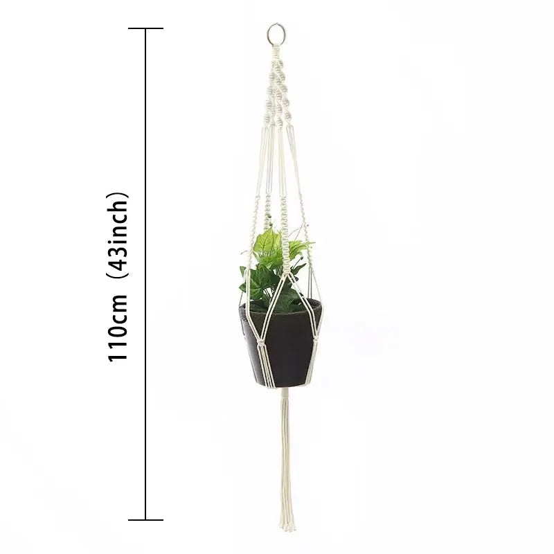 Macrame Hanging Flower Holder