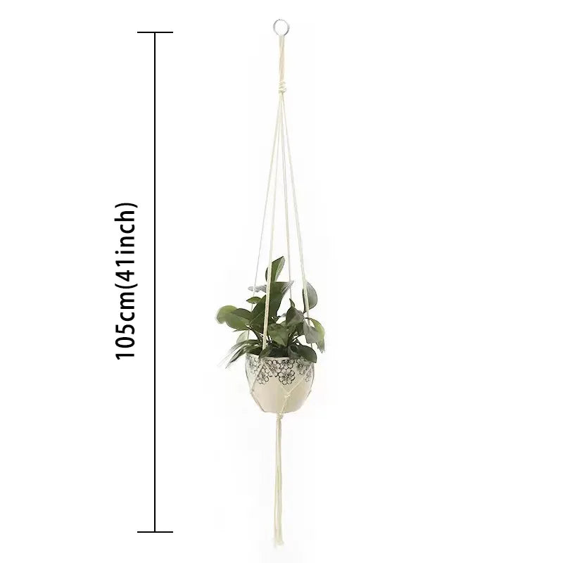 Macrame Hanging Flower Holder