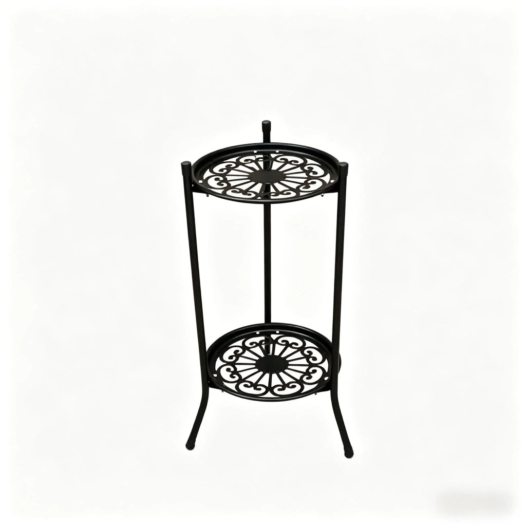 Two-Tier Metal Plant Stand