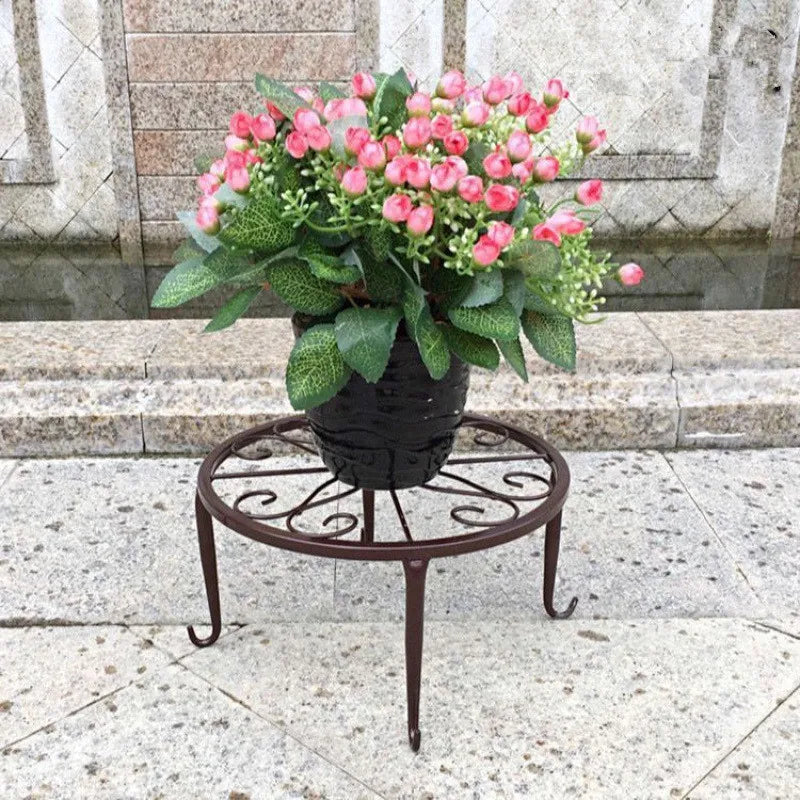 Modern Iron Plant Display Rack