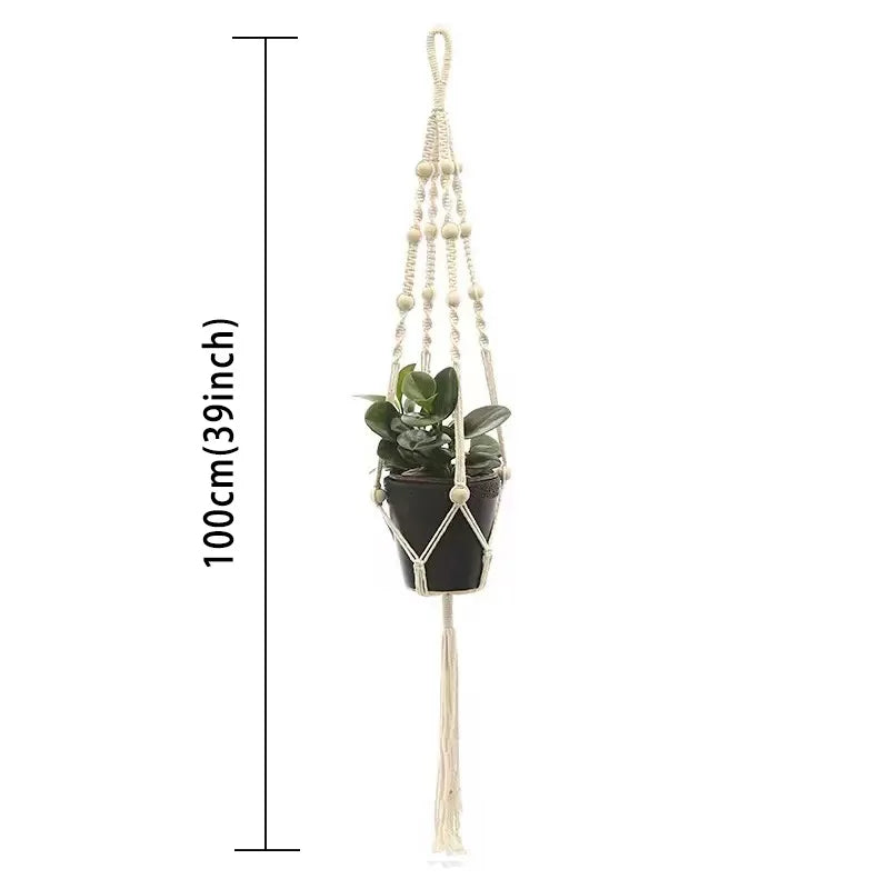 Macrame Hanging Flower Holder