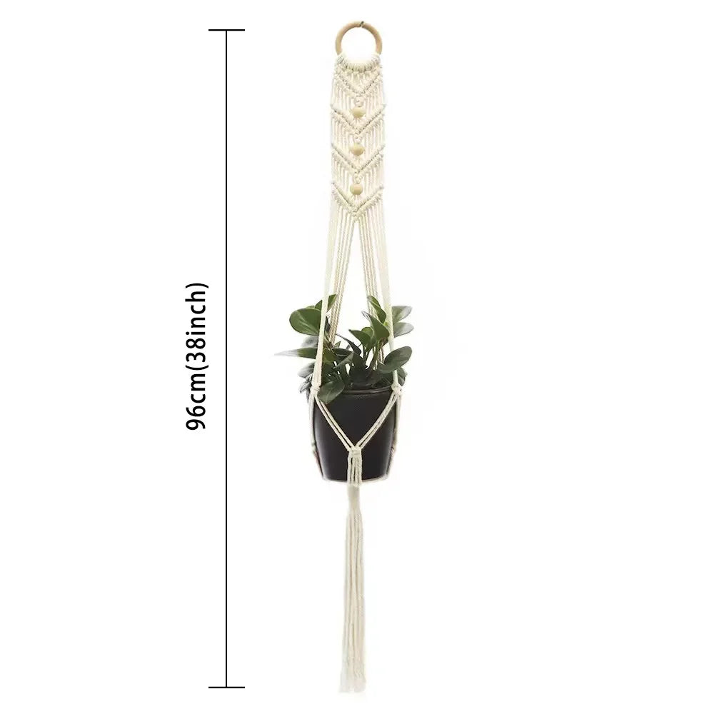 Macrame Hanging Flower Holder