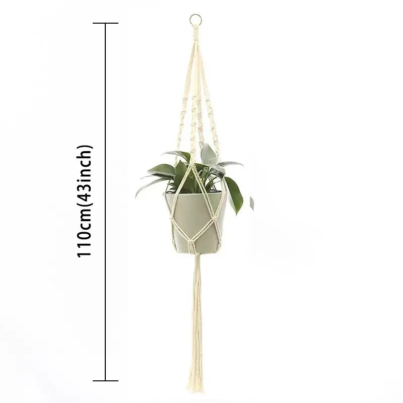 Macrame Hanging Flower Holder